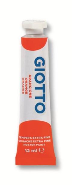 TUBO TEMPERA GIOTTO 12ML ARANCIONE fila