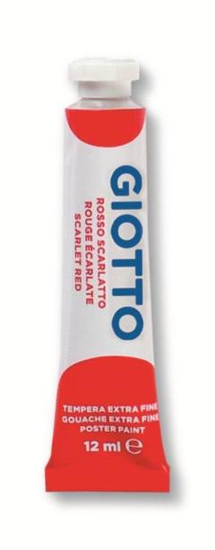 TUBO TEMPERA GIOTTO 12ML ROSSO SCARLATTO fila