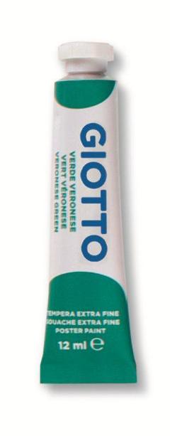 TUBO TEMPERA GIOTTO 12ML VERDE VERONESE fila