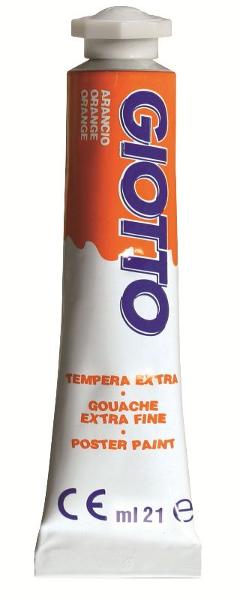 TUBO TEMPERA GIOTTO 21ML ARANCIONE fila