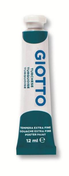 TUBO TEMPERA GIOTTO 12ML TURCHESE fila