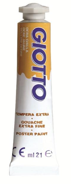 TUBO TEMPERA GIOTTO 21ML GIALLO OCRA fila