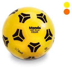 Pallone HOT PLAY COLOR pallone calcio PVC Diam.230 SGONFIO sc x 40 ass.to 2 col. mondo