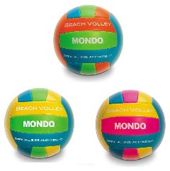 Pallone BEACH VOLLEY MONDO pallone cucito SGONFIO sc x 50 ass.to 3 colori mondo