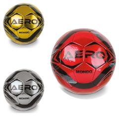 Pallone AERO 400 gr pallone calcio cucito SGONFIO sc x 40 ass.to 3 col. mondo