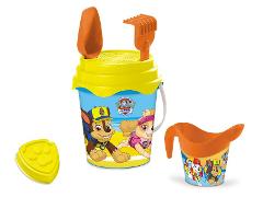 PAW PATROL BUCKET SET Diam.17 + innaff. + acc. mondo