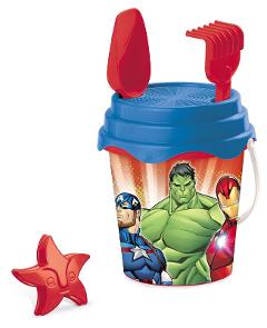 AVENGERS BUCKET SET Diam.17 + innaff. + acc. mondo