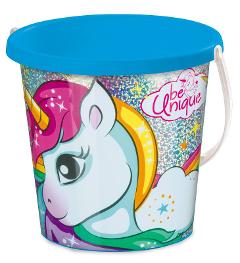 BUCKET GLITTER UNICORNO D.17 2019 SCX60 mondo