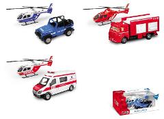 GIFT HELICOPTER/CAR SECURITY 1/64 SCX24 mondo