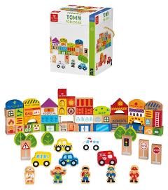 BLOCKS TOWN 70 PCS Teodomiro Dal Negro