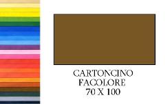 FACOLORE 70x100 MARRONE (10FF) 200G/M2 Fedrigoni SPA (Fabriano)