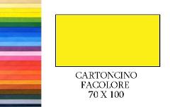 FACOLORE 70x100 GIALLO (10FF) 200G/M2 Fedrigoni SPA (Fabriano)