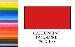 FACOLORE 70x100 ROSSO (10FF) 200G/M2 Fedrigoni SPA (Fabriano)