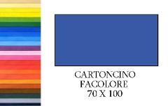 FACOLORE 70x100 BLEU (10FF) 200G/M2 Fedrigoni SPA (Fabriano)