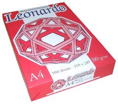 Risma carta fotocopie LEONARDO A4 80 gr. (500 fogli) Fedrigoni SPA (Fabriano)