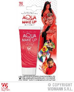 AQUA MAKEUP ROSSO IN TUBO - 30 ml widmann