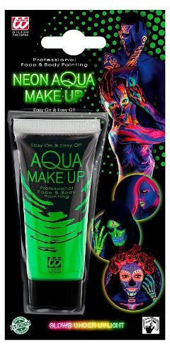 AQUA MAKE-UP VERDE FLUORESCENTE IN TUBO 30 mL widmann