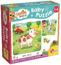 CAROTINA BABY PUZZLE LA FATTORIA lisciani