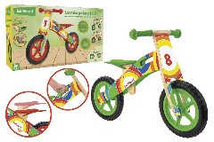 BICICLETTA IN LEGNO 2 COL. ASSORTITI Globo (importazione)