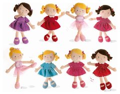 TWINS SISTERS' BAMBOLINE 8 MODELLI ASST. plush-company