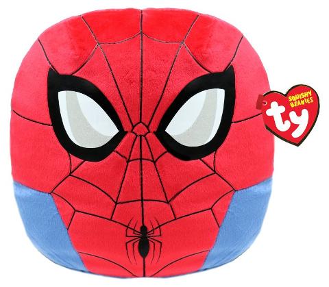 SQUISH A BOOS 22cm SPIDER MAN TY (distr. Binney & Smith)