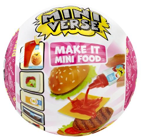 Miniverse Make It Mini Foods: Diner in PDQ Series 3A MGAE Enternaiment, Inc (LOL & NA NA NA)