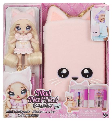 Na! Na! Na! Surprise Mini Backpack Playset- Parisian Kitty MGAE Enternaiment, Inc (LOL & NA NA NA)