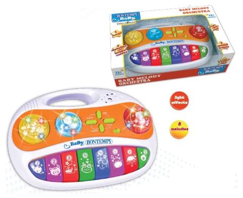 Baby tastiera a 8 tasti bontempi