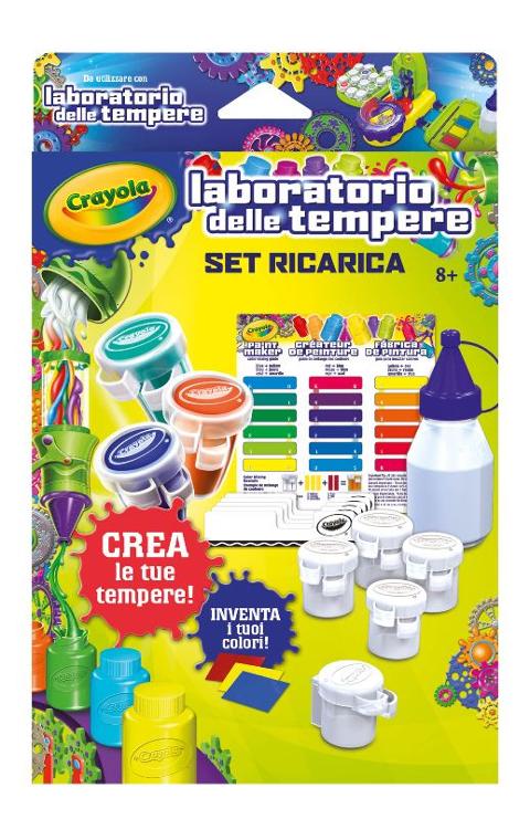 Set ricarica per il laboratorio delle tempere Crayola (distr. Binney & Smith)