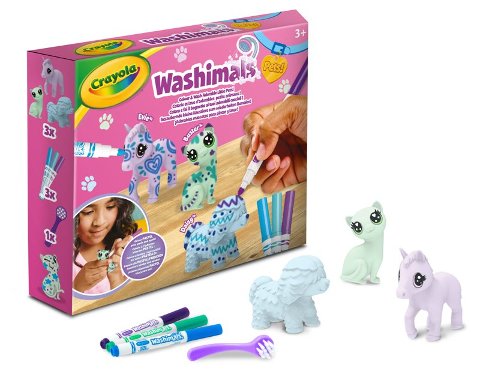 Washimals Pets Set 3 Cuccioli Colori Pastello Crayola (distr. Binney & Smith)