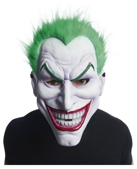 MASCHERA IN PVC JOKER CON CAPELLI (Maschera) Rubie's Costume Company