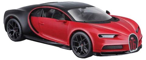 1/24 Bugatti Chiron Sport BlacK/Red maisto