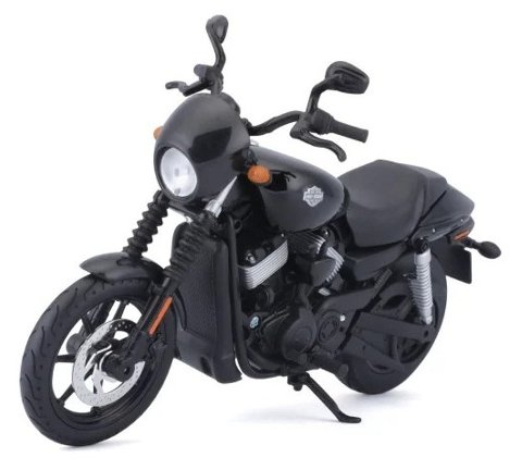 1/12 2015 Harley Davidson Street 750 Black maisto