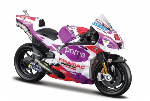 1/18 Ducati Pramac Racing 2022 #89 (Jorge Martin), #5 (Johann Zarco) maisto