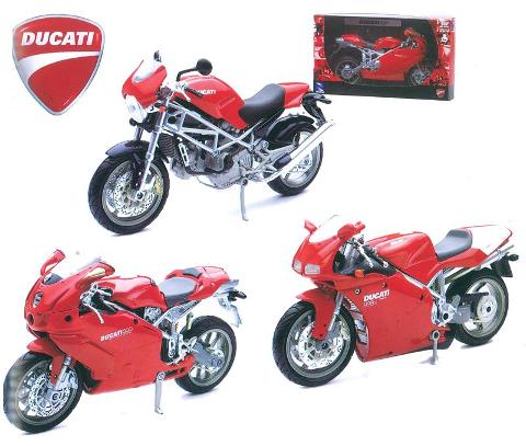 DUCATI 1/12 ASS.TE 43693I new-ray