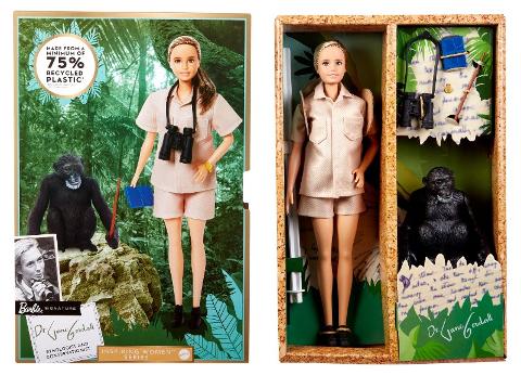 Barbie Signature Inspiring Women Jane Goodall mattel