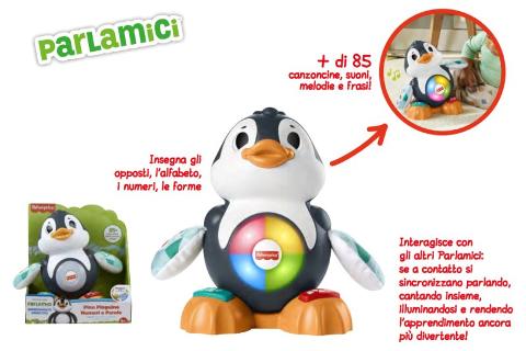 Parlamici Pino Pinguino Numeri e Parole mattel