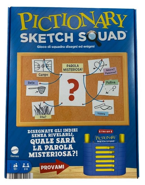 PICTIONARY SKETCH SQUAD mattel