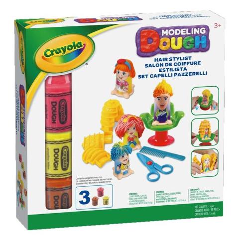 Pasta da modellare - Set Capelli Pazzerelli Crayola (distr. Binney & Smith)