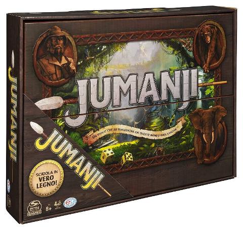 JUMANJI Il Gioco in Legno spin-master