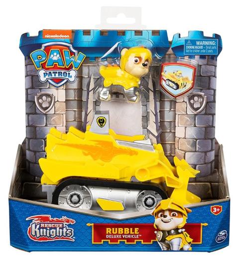 PAW PATROL Veicolo Tematizzato di Rubble Rescue Knights spin-master