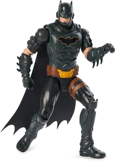 BATMAN Personaggio Batman Armatura Grigia in scala 30 cm spin-master