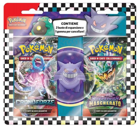 Pokemon Confezione con Gomma Back to School Luglio 2024 the-pokemon-company