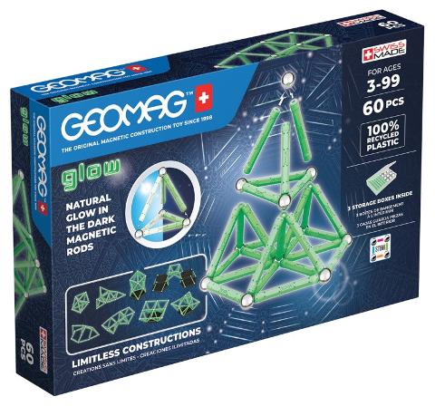 Glow Recycled 60 pcs Geomag (dist. New Project It. SRL)