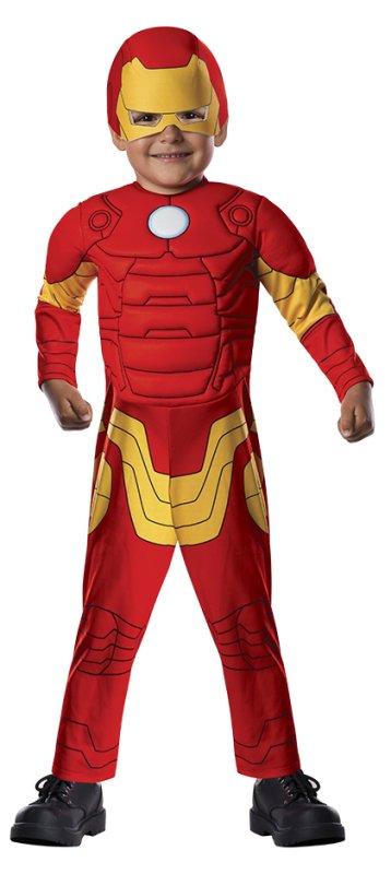 COSTUME IRON MAN DELUXE PRESCHOOL 1-2 ANNI/ 98-104cm Rubie's Costume Company