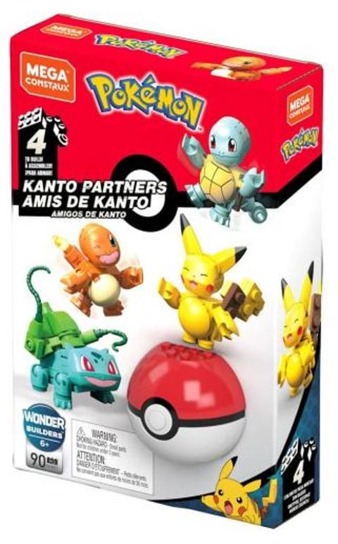 MEGA Pokemon Pokeball Personaggi Kanto mattel