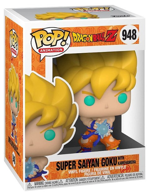 FUNKO DBZ S9 SS Goku w/ Kamehameha Wave (Pop! Vinyl: Dragon Ball Z) FUNKO LCC