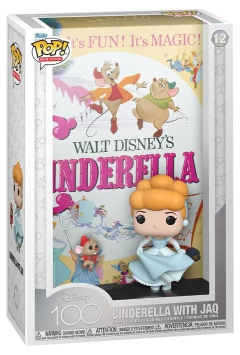 Disney- Cinderella (Pop! Movie Poster with case) (D100 - Disney) FUNKO LCC