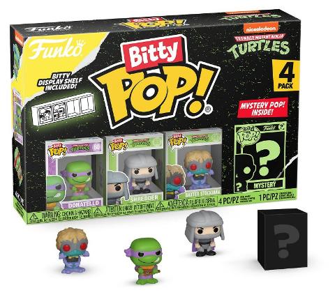 TMNT Donatello 4PK (POP! Bitty 4pk - Teenage Mutant Ninja Turtles) FUNKO LCC