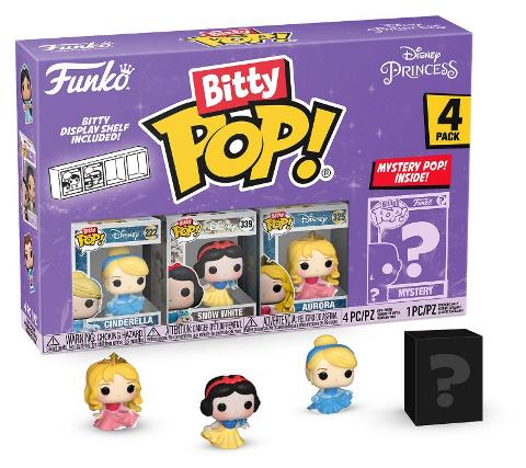 Disney P Cinderella 4PK (POP! Bitty 4pk - Disney-Multiple) FUNKO LCC